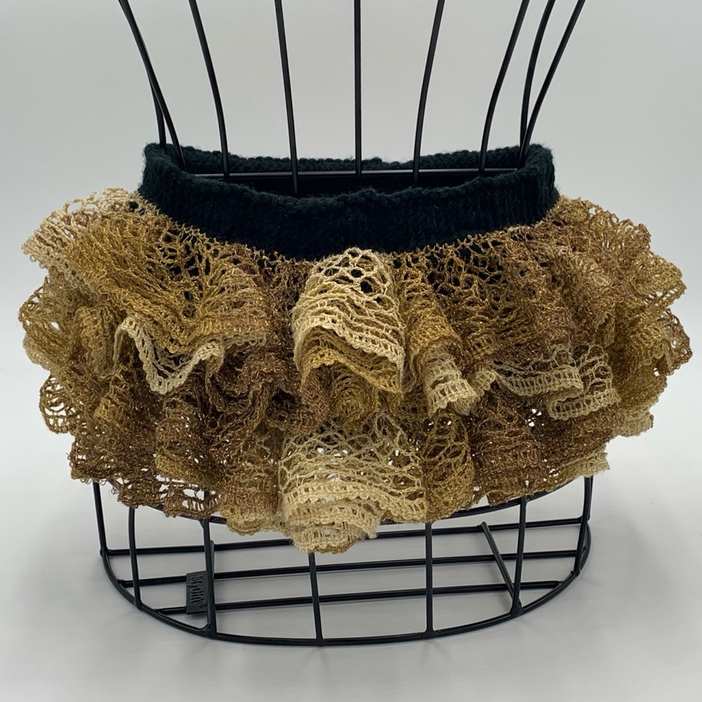 Gold Lace Toddler “TuTu” Skirt
